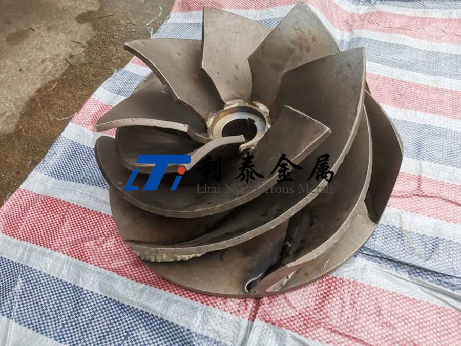 10kg钛合金叶轮顺利交付